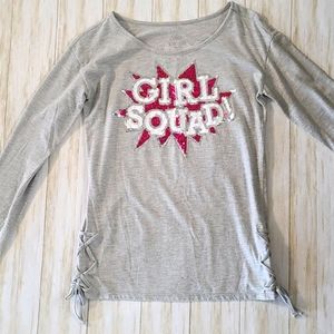 Justice Girl Squad long sleeve shirt